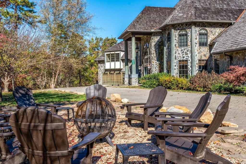 Villa Mountain Bliss: Estate W/ Views~Firepit~Hot Tub~Gburg 5Min~3 Pools à Gatlinburg Extérieur photo